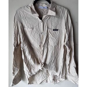 Calvin Klein Jeans Women's Utility Shirt Size‎ Medium